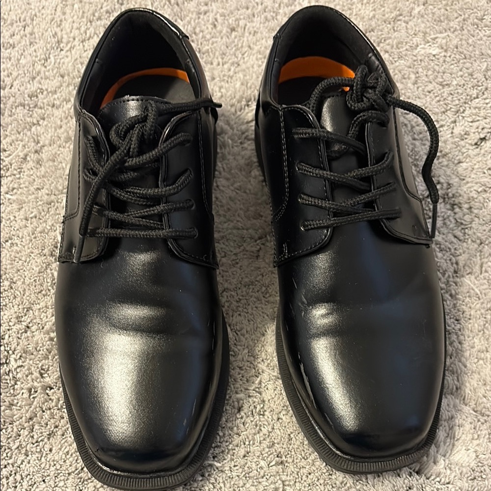 Avenue Black Dress Shoes Classic Leather Design